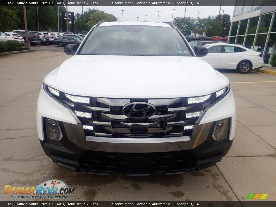 2024 Hyundai Santa Cruz XRT AWD Atlas White / Black Photo #8