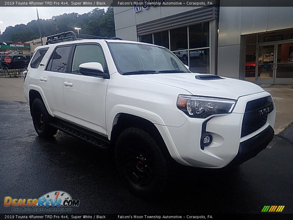 2019 Toyota 4Runner TRD Pro 4x4 Super White / Black Photo #9
