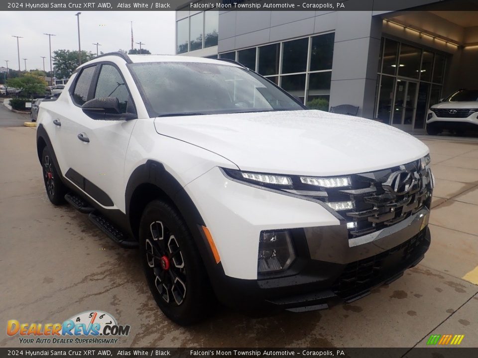 2024 Hyundai Santa Cruz XRT AWD Atlas White / Black Photo #9