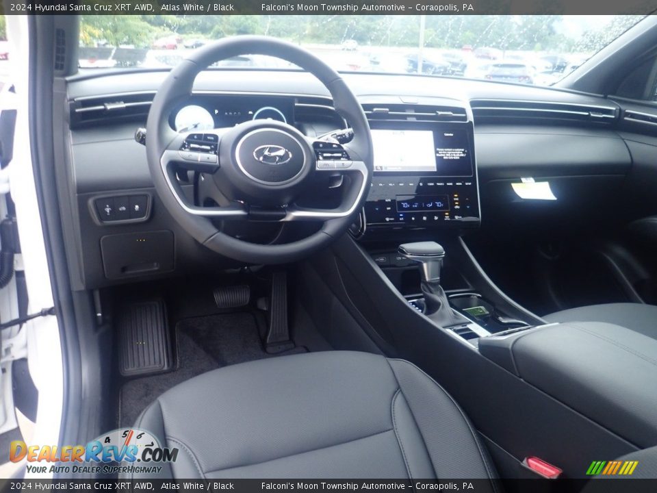 Black Interior - 2024 Hyundai Santa Cruz XRT AWD Photo #13