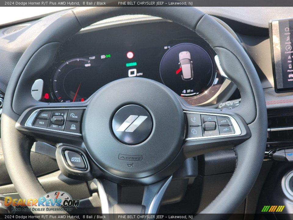 2024 Dodge Hornet R/T Plus AWD Hybrid Steering Wheel Photo #13