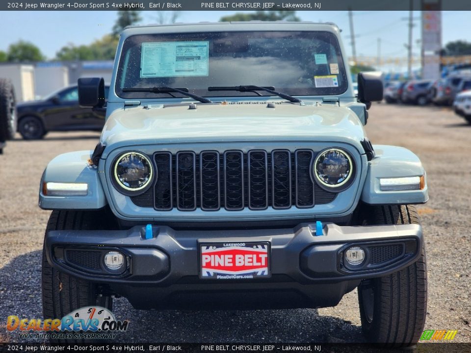 2024 Jeep Wrangler 4-Door Sport S 4xe Hybrid Earl / Black Photo #2