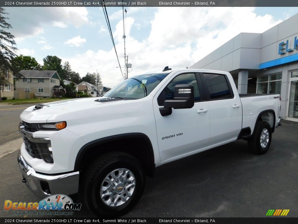 2024 Chevrolet Silverado 2500HD LT Crew Cab 4x4 Summit White / Jet Black Photo #1