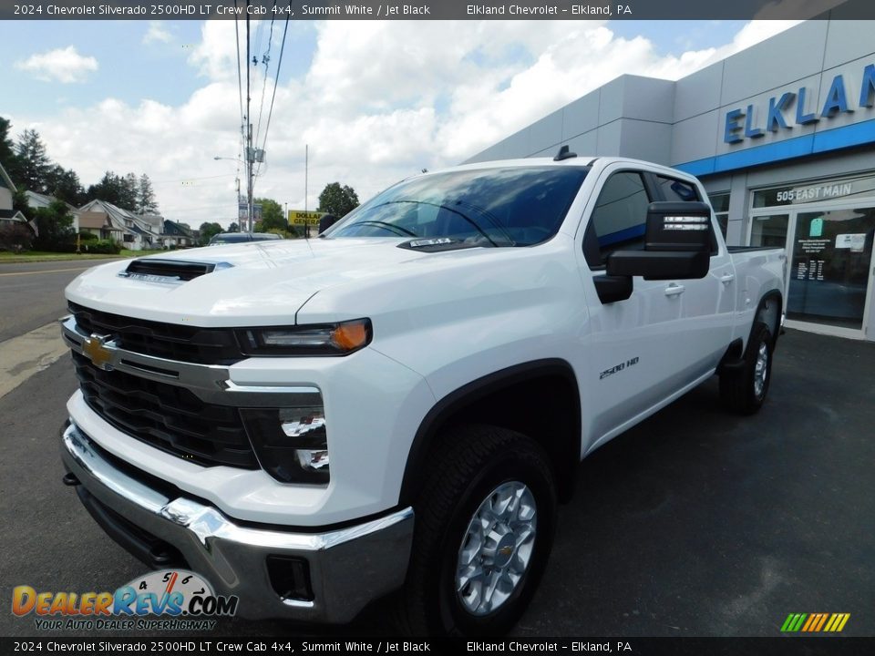 2024 Chevrolet Silverado 2500HD LT Crew Cab 4x4 Summit White / Jet Black Photo #2