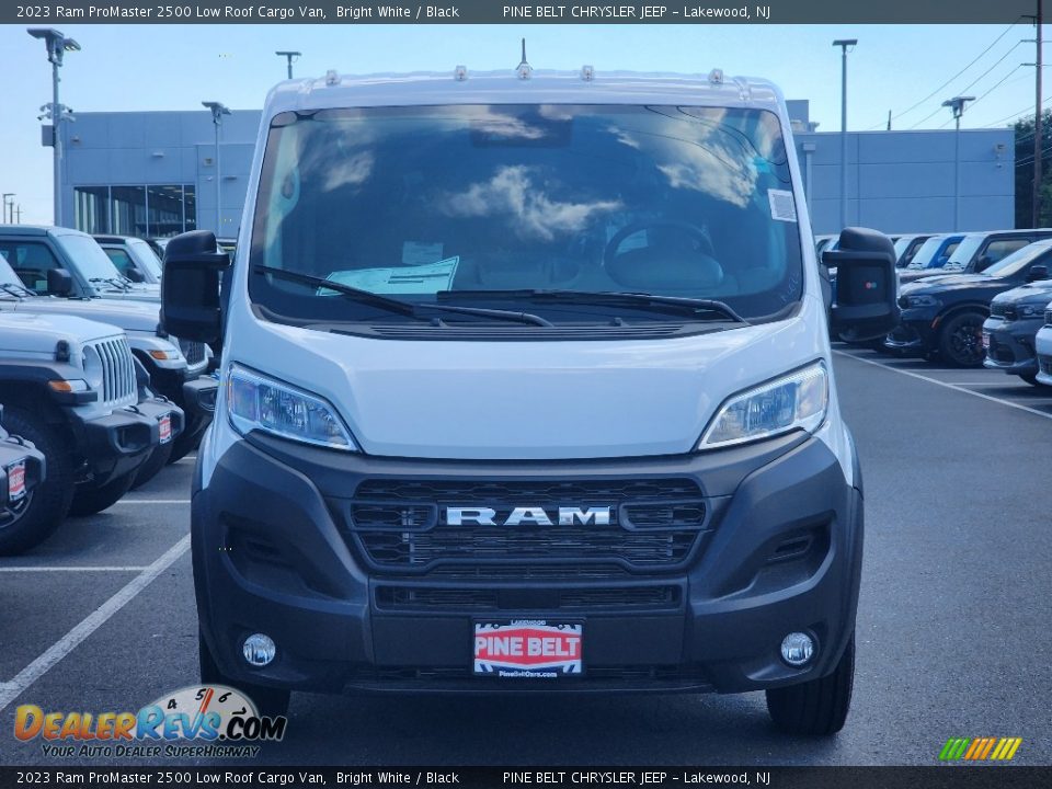 2023 Ram ProMaster 2500 Low Roof Cargo Van Bright White / Black Photo #2