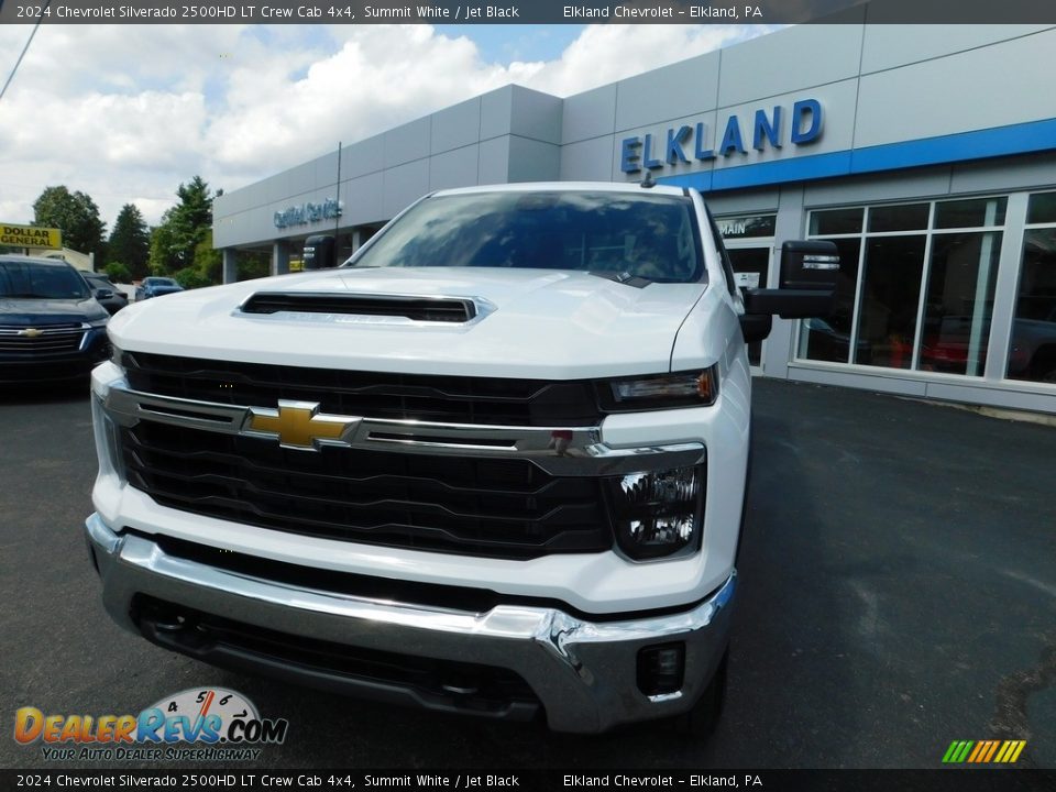 2024 Chevrolet Silverado 2500HD LT Crew Cab 4x4 Summit White / Jet Black Photo #3