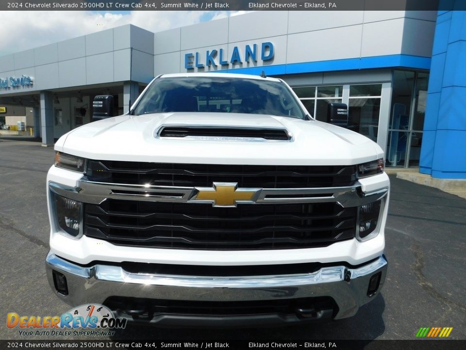 2024 Chevrolet Silverado 2500HD LT Crew Cab 4x4 Summit White / Jet Black Photo #4