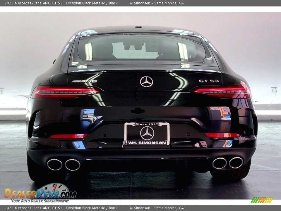 2023 Mercedes-Benz AMG GT 53 Obsidian Black Metallic / Black Photo #3