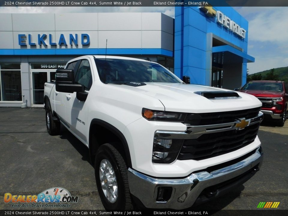 2024 Chevrolet Silverado 2500HD LT Crew Cab 4x4 Summit White / Jet Black Photo #5