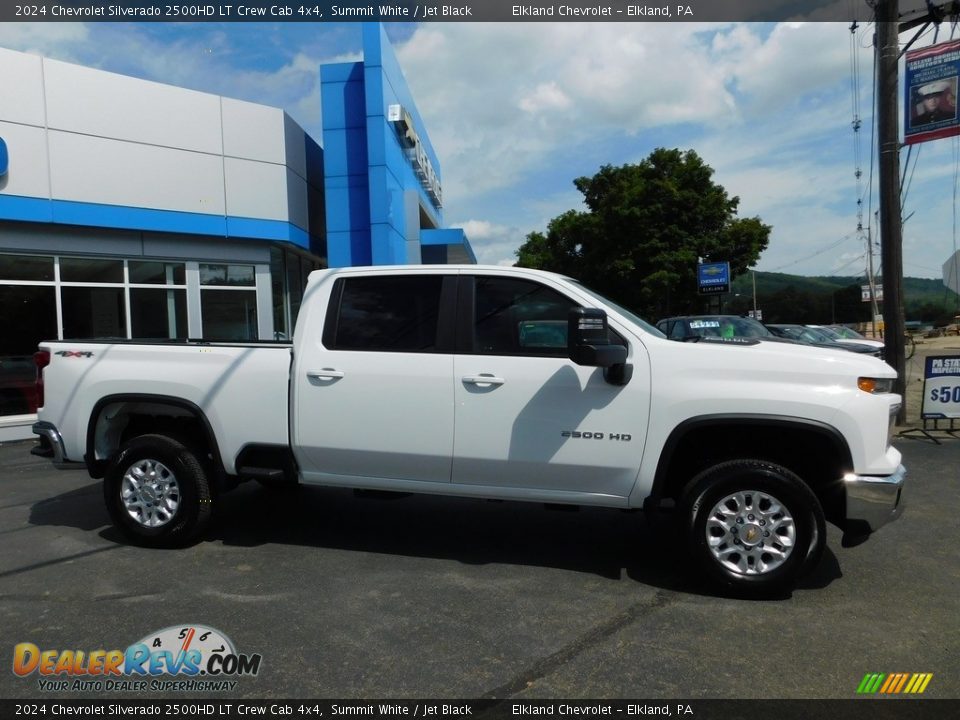 2024 Chevrolet Silverado 2500HD LT Crew Cab 4x4 Summit White / Jet Black Photo #7