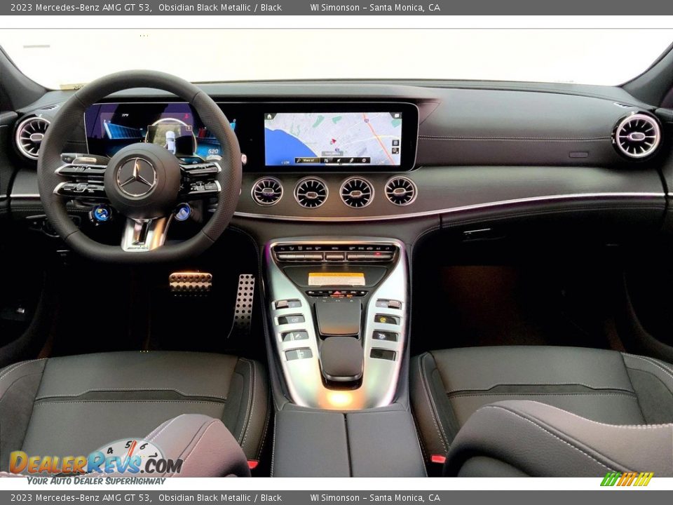 Black Interior - 2023 Mercedes-Benz AMG GT 53 Photo #6