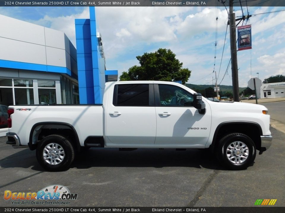 2024 Chevrolet Silverado 2500HD LT Crew Cab 4x4 Summit White / Jet Black Photo #8