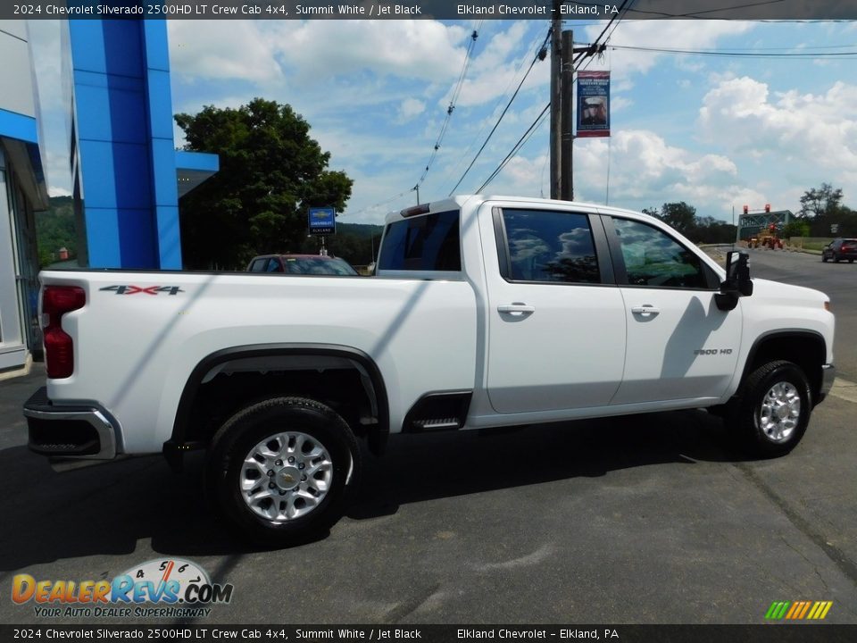 2024 Chevrolet Silverado 2500HD LT Crew Cab 4x4 Summit White / Jet Black Photo #9