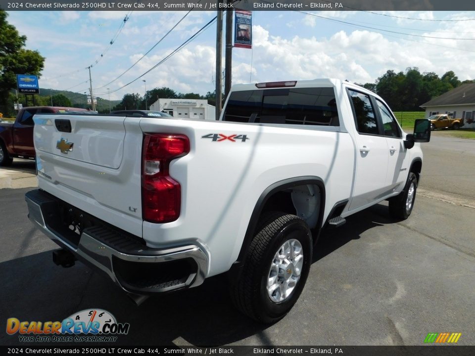 2024 Chevrolet Silverado 2500HD LT Crew Cab 4x4 Summit White / Jet Black Photo #10