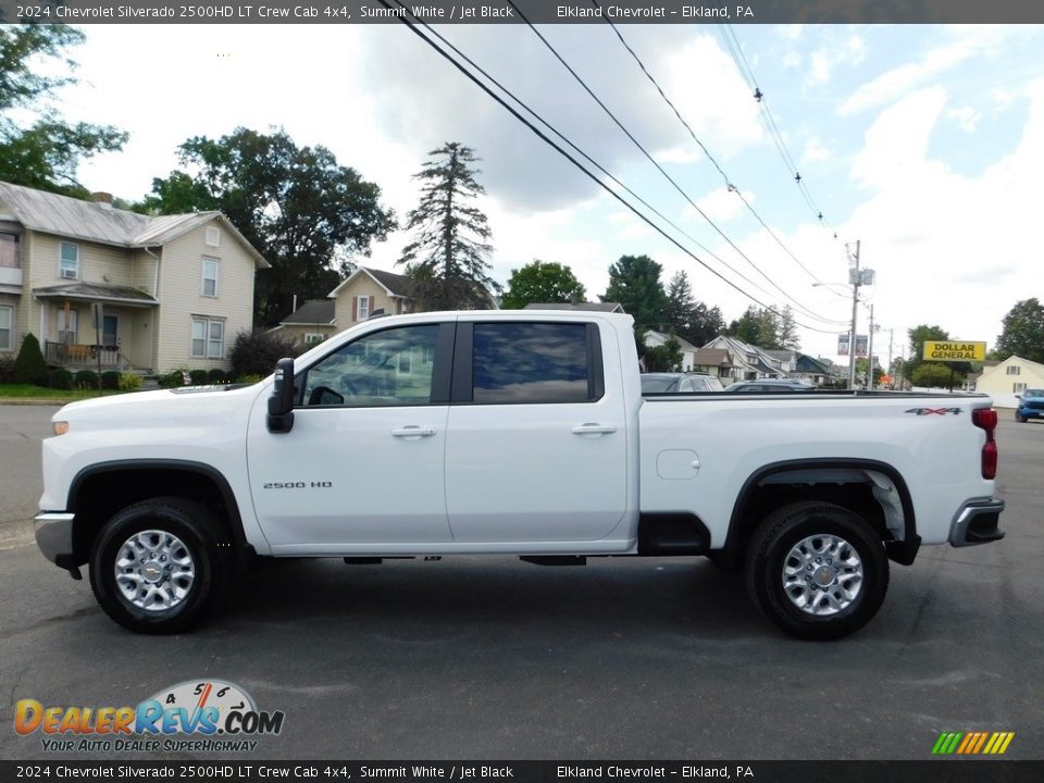 2024 Chevrolet Silverado 2500HD LT Crew Cab 4x4 Summit White / Jet Black Photo #14