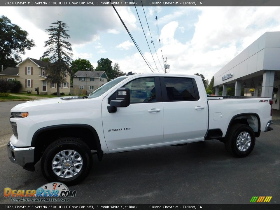 2024 Chevrolet Silverado 2500HD LT Crew Cab 4x4 Summit White / Jet Black Photo #15