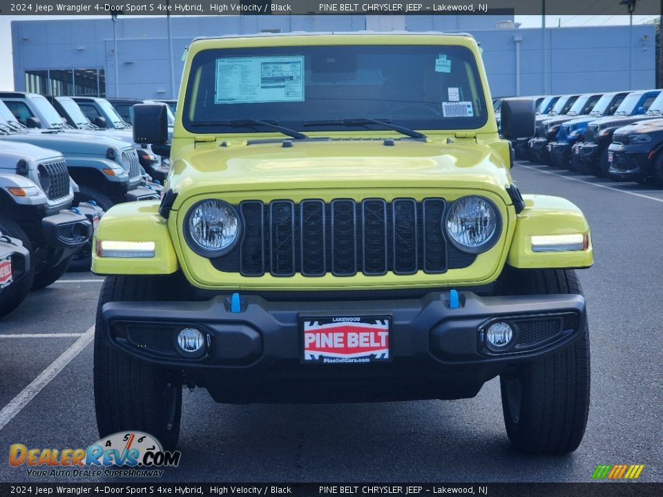 2024 Jeep Wrangler 4-Door Sport S 4xe Hybrid High Velocity / Black Photo #2