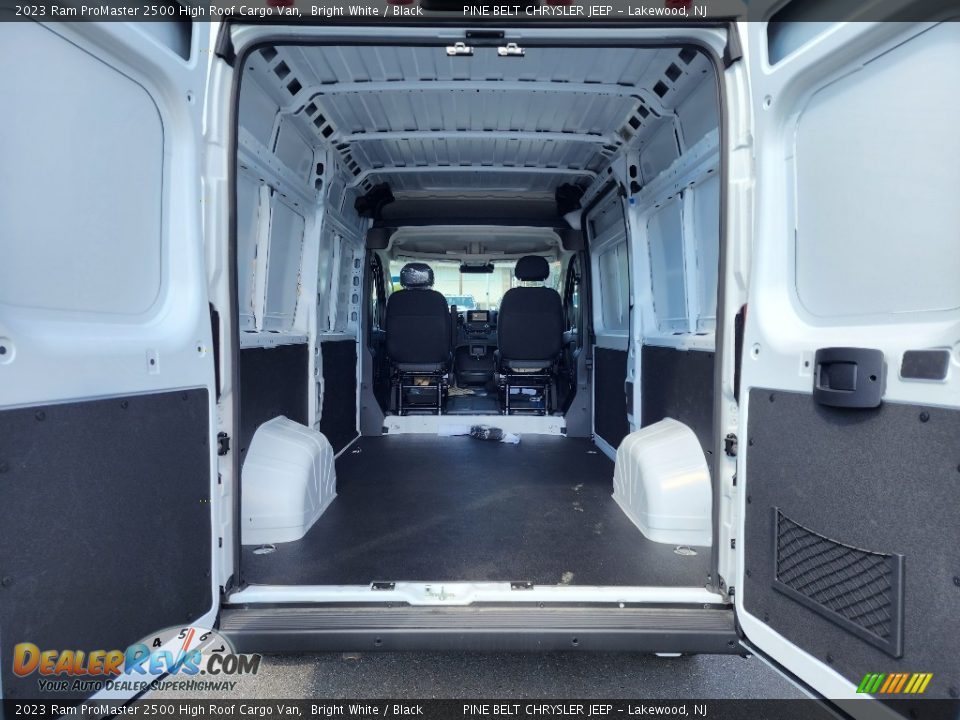 2023 Ram ProMaster 2500 High Roof Cargo Van Bright White / Black Photo #7