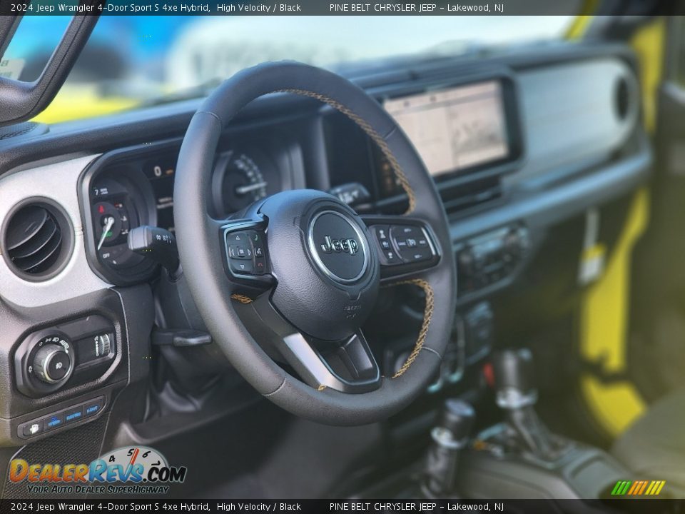2024 Jeep Wrangler 4-Door Sport S 4xe Hybrid High Velocity / Black Photo #7
