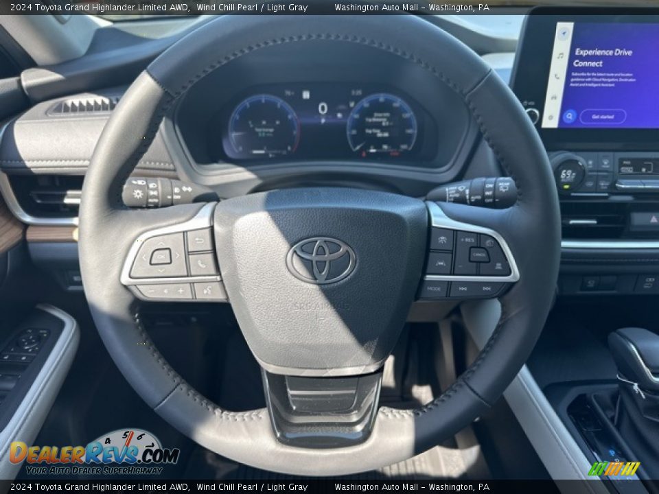 2024 Toyota Grand Highlander Limited AWD Steering Wheel Photo #10
