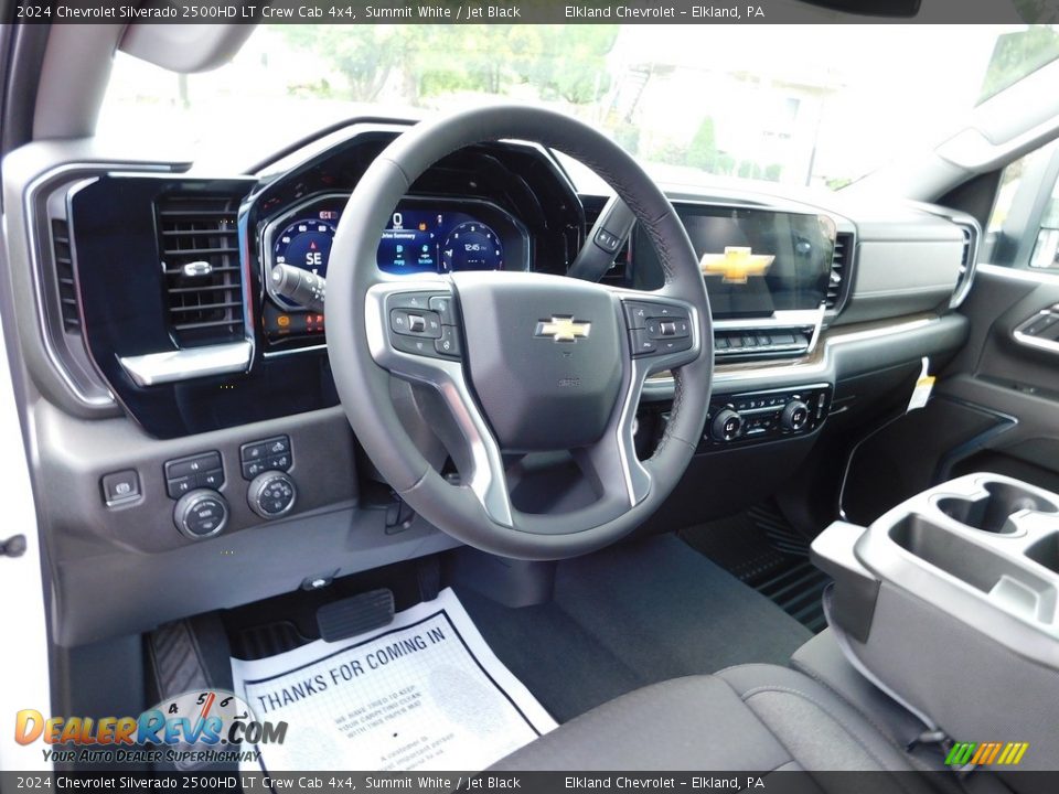 2024 Chevrolet Silverado 2500HD LT Crew Cab 4x4 Summit White / Jet Black Photo #26