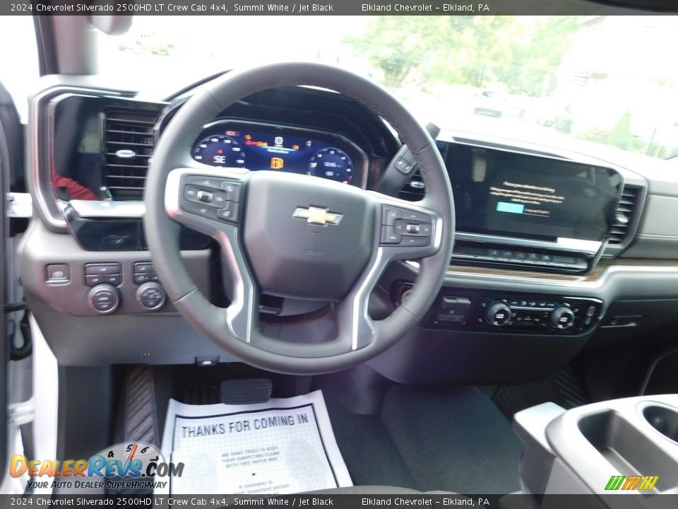 2024 Chevrolet Silverado 2500HD LT Crew Cab 4x4 Summit White / Jet Black Photo #27