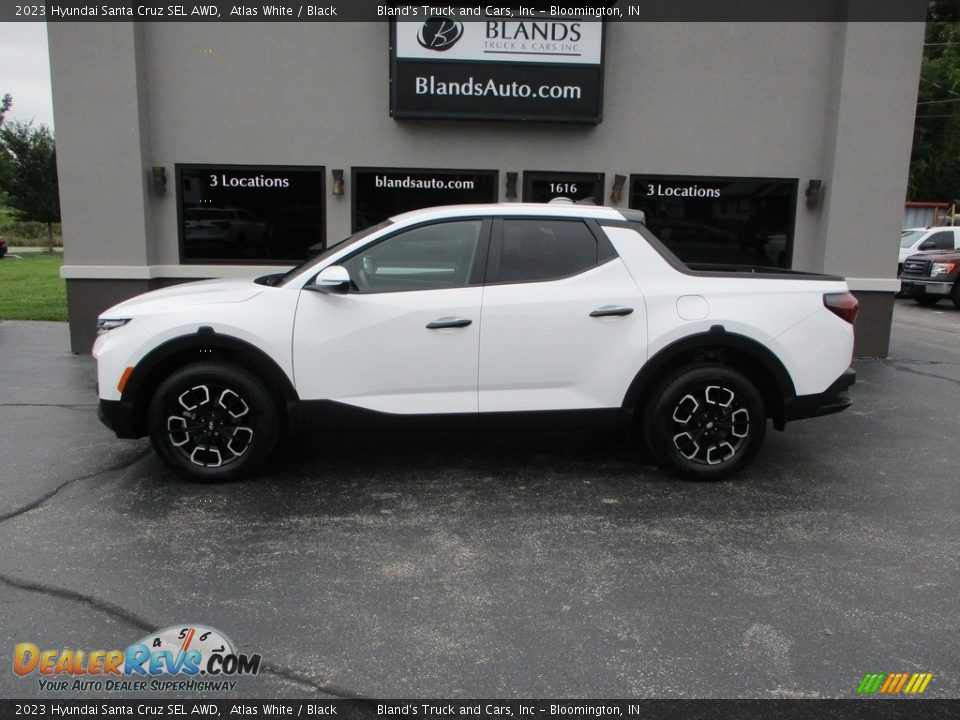 2023 Hyundai Santa Cruz SEL AWD Atlas White / Black Photo #1