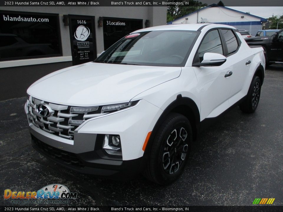 2023 Hyundai Santa Cruz SEL AWD Atlas White / Black Photo #2