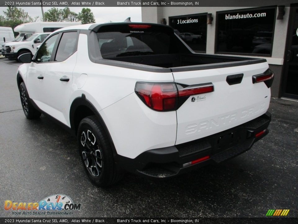 2023 Hyundai Santa Cruz SEL AWD Atlas White / Black Photo #3