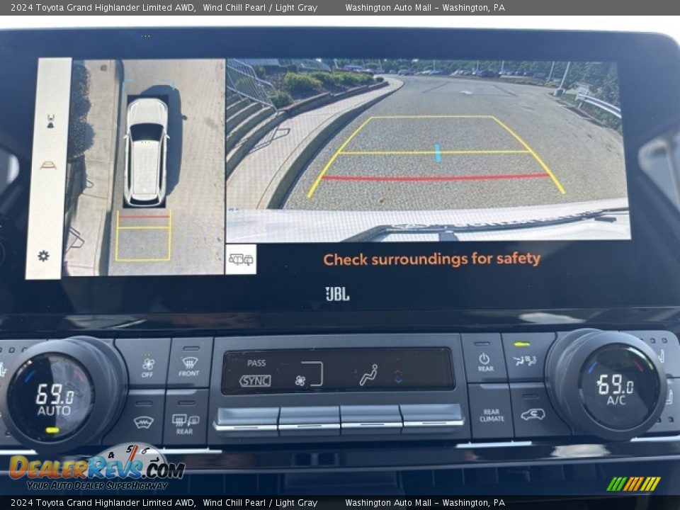 Controls of 2024 Toyota Grand Highlander Limited AWD Photo #16