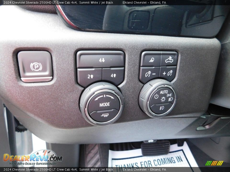 2024 Chevrolet Silverado 2500HD LT Crew Cab 4x4 Summit White / Jet Black Photo #31