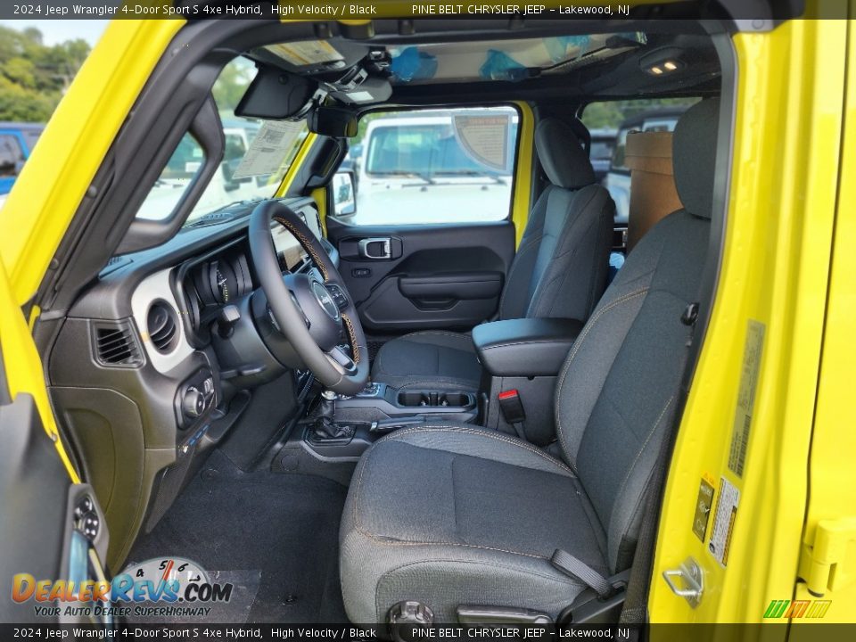 2024 Jeep Wrangler 4-Door Sport S 4xe Hybrid High Velocity / Black Photo #7