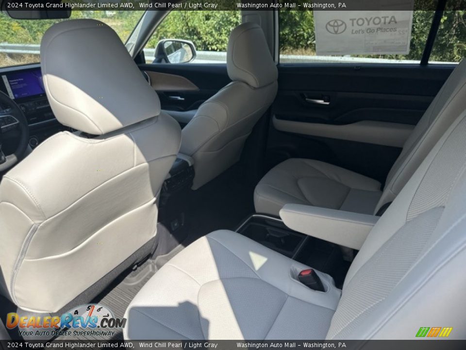 Rear Seat of 2024 Toyota Grand Highlander Limited AWD Photo #21