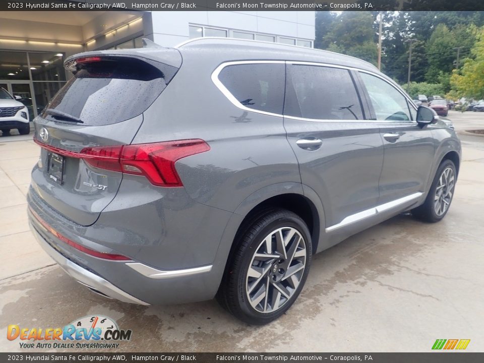 2023 Hyundai Santa Fe Calligraphy AWD Hampton Gray / Black Photo #2