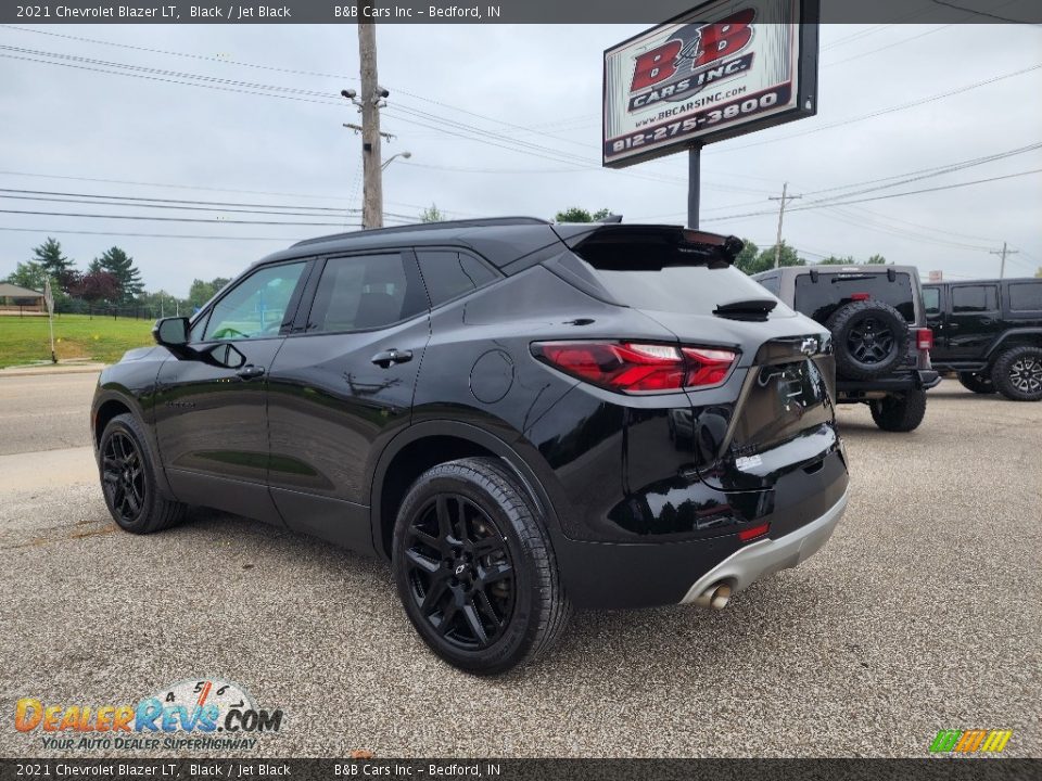 2021 Chevrolet Blazer LT Black / Jet Black Photo #2