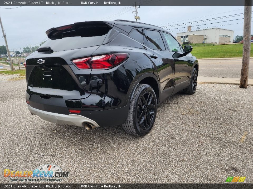 2021 Chevrolet Blazer LT Black / Jet Black Photo #4