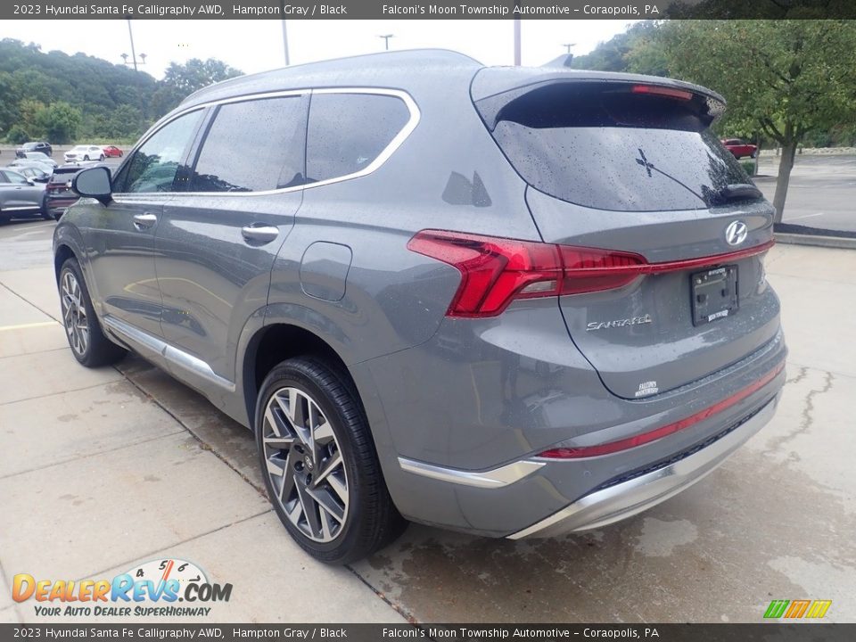 2023 Hyundai Santa Fe Calligraphy AWD Hampton Gray / Black Photo #5