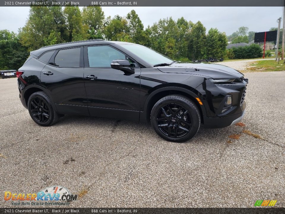 2021 Chevrolet Blazer LT Black / Jet Black Photo #6