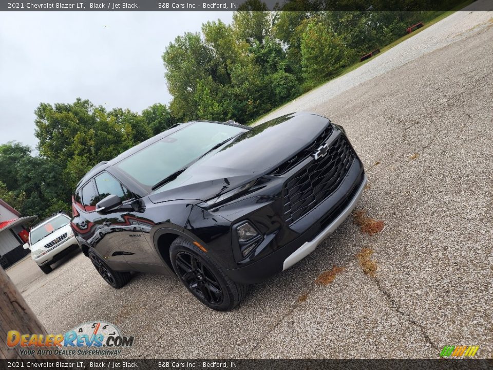 2021 Chevrolet Blazer LT Black / Jet Black Photo #7