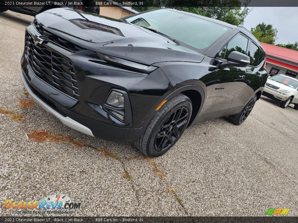 2021 Chevrolet Blazer LT Black / Jet Black Photo #8