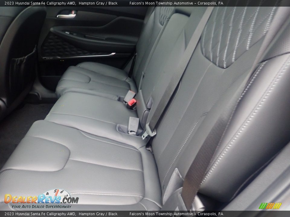 Rear Seat of 2023 Hyundai Santa Fe Calligraphy AWD Photo #12