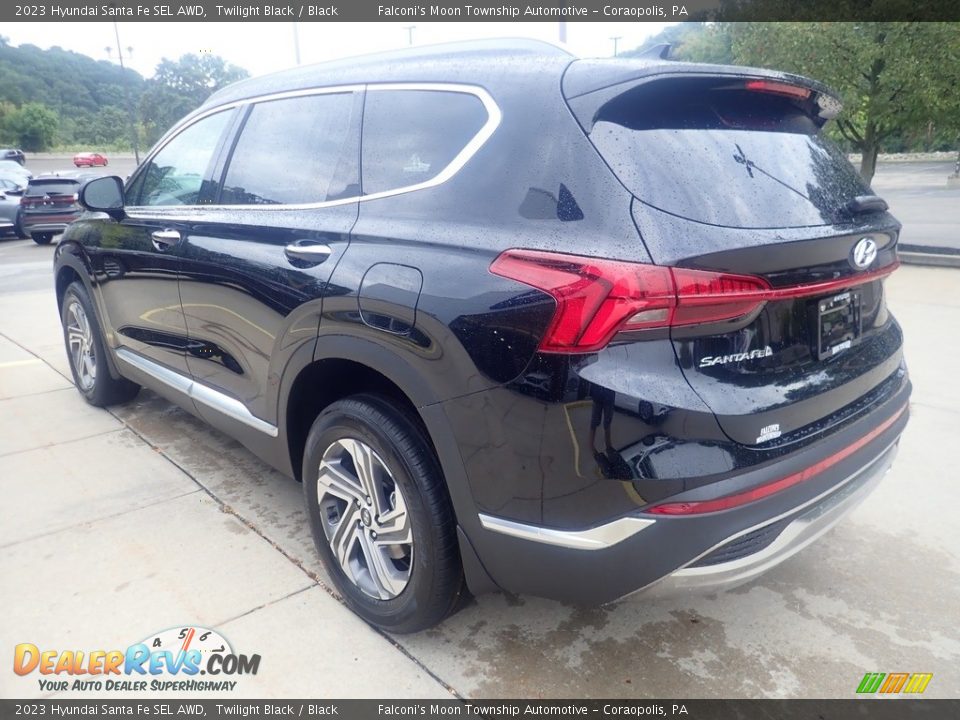 2023 Hyundai Santa Fe SEL AWD Twilight Black / Black Photo #5