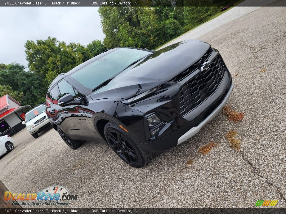 2021 Chevrolet Blazer LT Black / Jet Black Photo #26