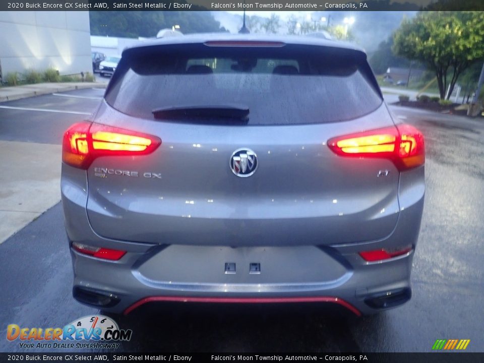 2020 Buick Encore GX Select AWD Satin Steel Metallic / Ebony Photo #3