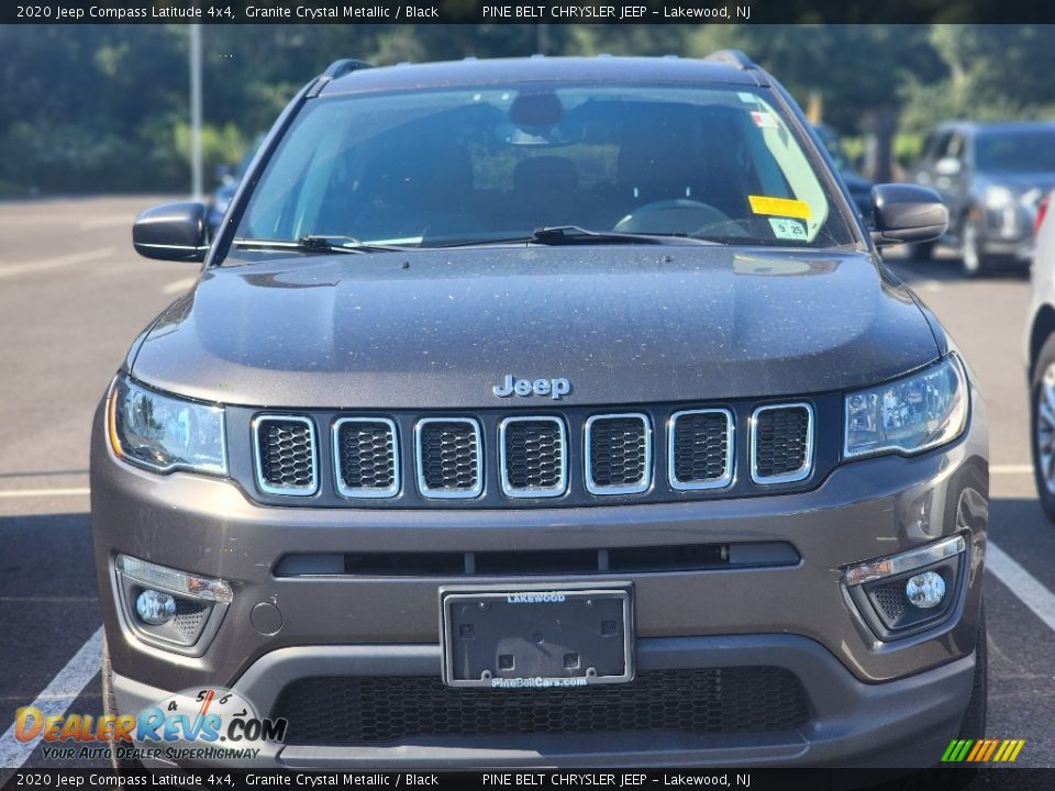 2020 Jeep Compass Latitude 4x4 Granite Crystal Metallic / Black Photo #2