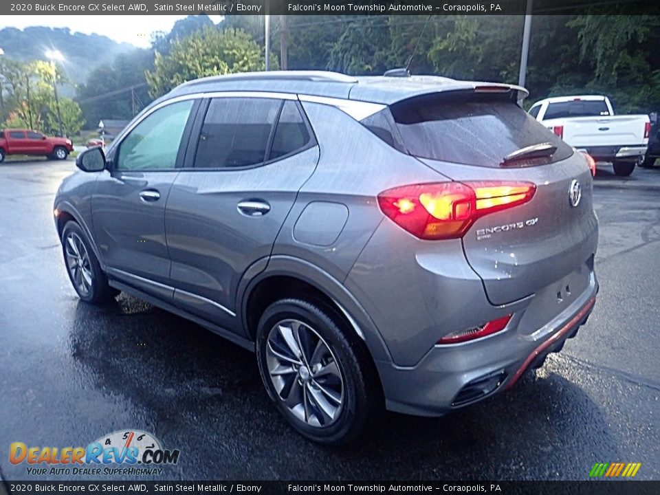 2020 Buick Encore GX Select AWD Satin Steel Metallic / Ebony Photo #5