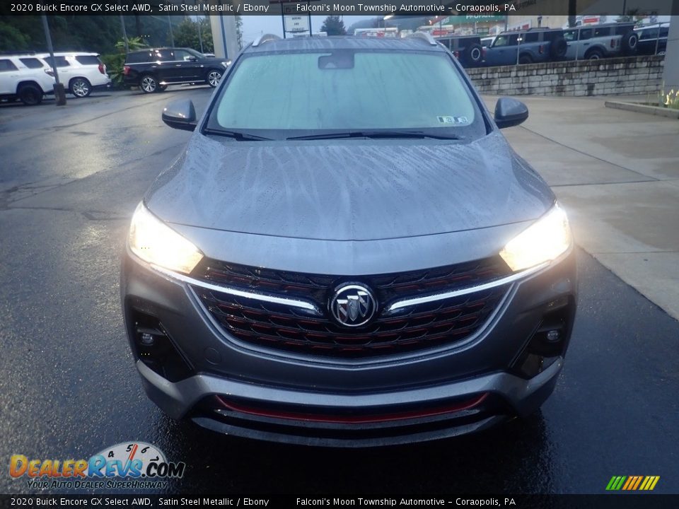 2020 Buick Encore GX Select AWD Satin Steel Metallic / Ebony Photo #8