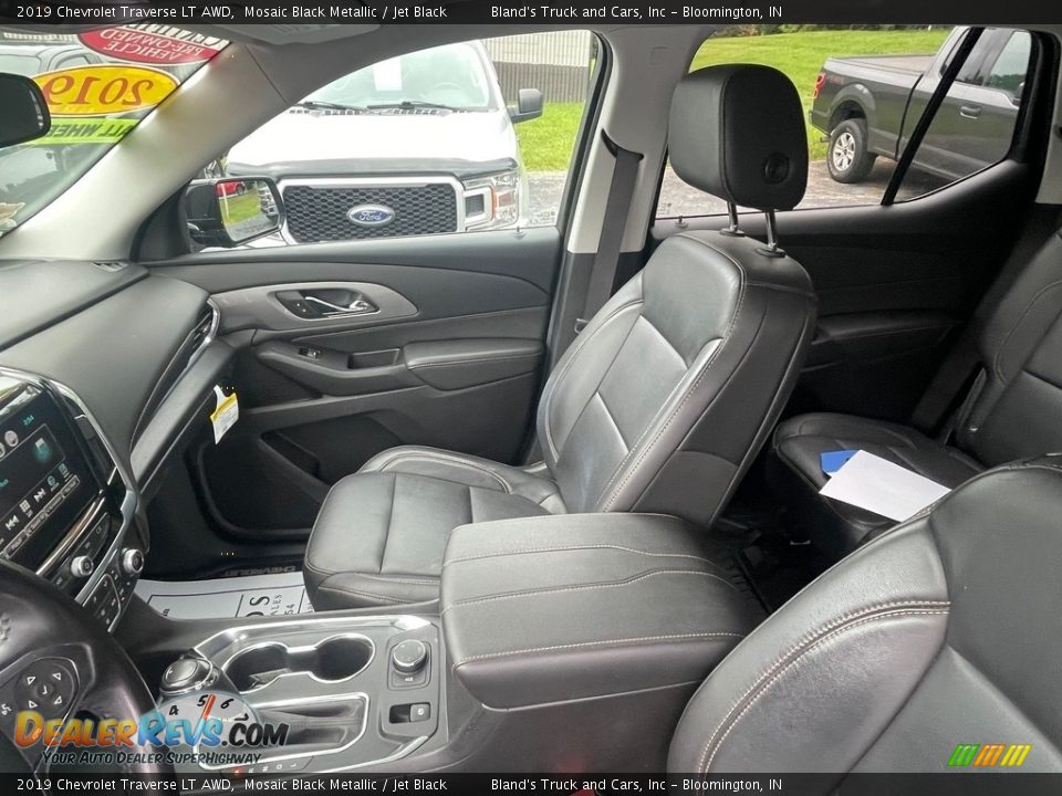 2019 Chevrolet Traverse LT AWD Mosaic Black Metallic / Jet Black Photo #26