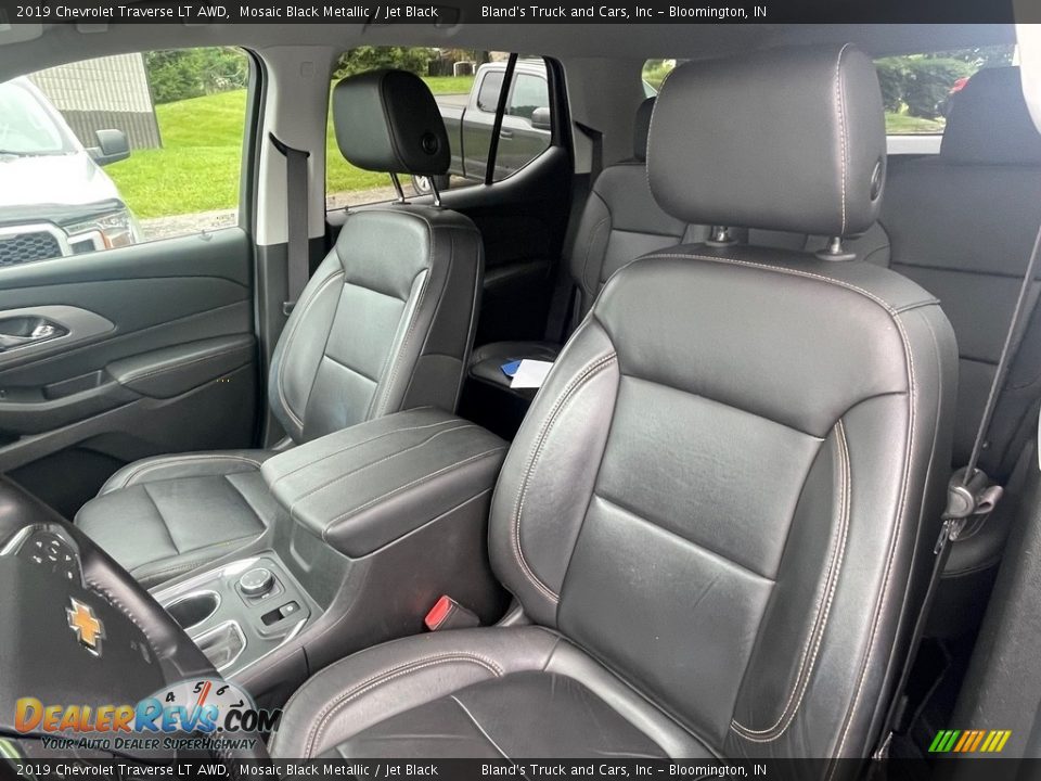 2019 Chevrolet Traverse LT AWD Mosaic Black Metallic / Jet Black Photo #27