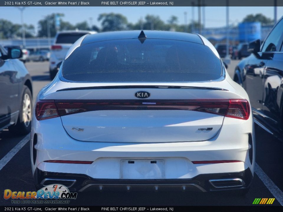 2021 Kia K5 GT-Line Glacier White Pearl / Black Photo #4